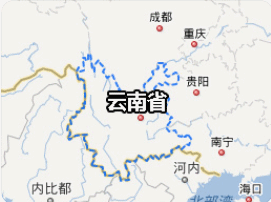 贡山县交通地图、